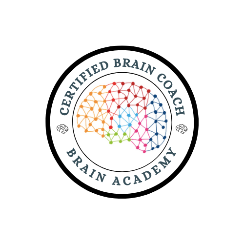 Certified Brain Coach badge from Brain Academy